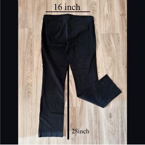 Ralph Lauren Black Straight Leg Women's Pants